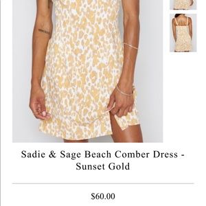 Sadie and Sage beachcomber dress